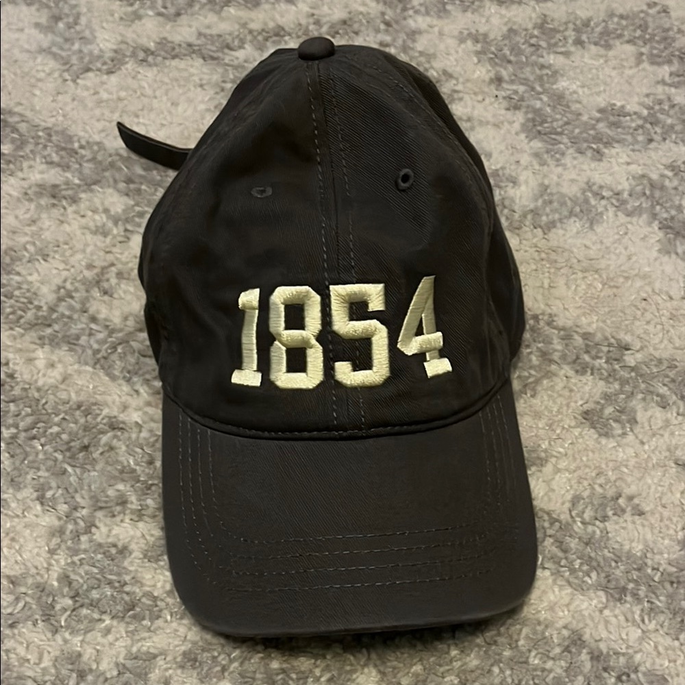 Black 1854 Baseball Cap